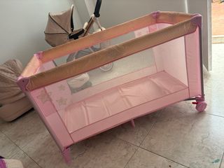 Cuna de viaje con colchón desenfundable