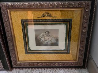 Tríptico decorativo para dormitorio