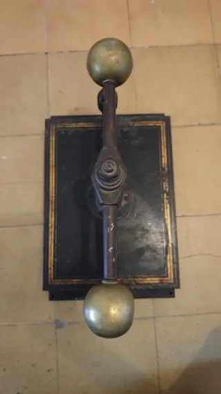 Antigua prensa F.Sornnecke