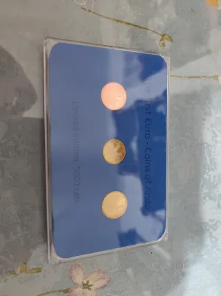 Set 3 Monedas Andorra - First Euro
