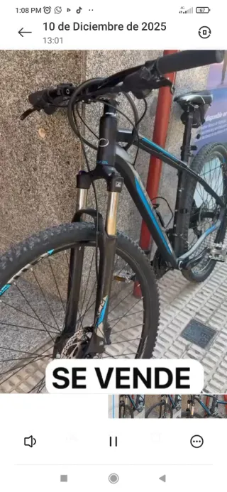 Bicicleta MTB en buen estado