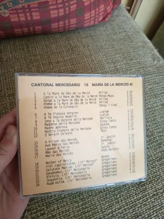 Cantorales Mercedarios Religiosos