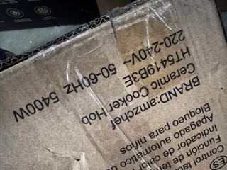 Placa Vitrocerámica AMZCHEF 3 fuegos / F1