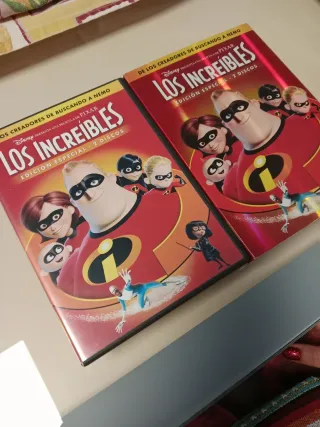 Los Increíbles Edición Especial DVD 2 veces