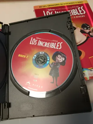 Los Increíbles Edición Especial DVD 2 veces