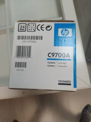 Tóner HP C9700A Negro Color LaserJet