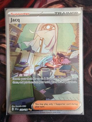 Jacq SVI 250 Carta Pokémon