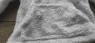 Abrigo peluche niña talla 4-5 años