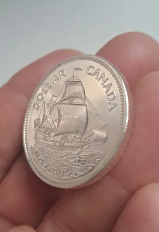 Moneda onzade plata 999 Dólar Canadá Le Griffon 16