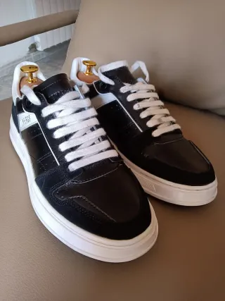 Zapatillas en piel Bikkembergs Negras Talla 39