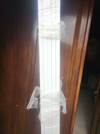 Pack 5 molduras puerta blancas