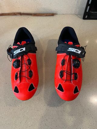 SIDI C GENIUS 10 talla 43 NUEVAS NARANJA FLÚOR