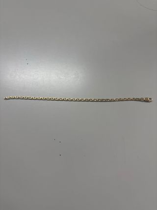 Bracciale in oro con design a maglie