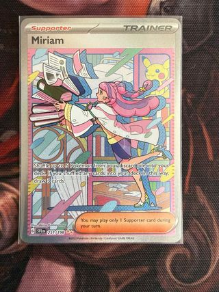 Miriam SVI 251/198 Carta Entrenador Pokémon
