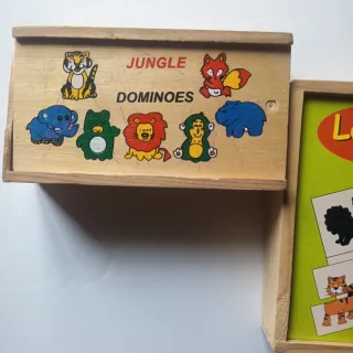 Pack Dominó y Puzzle Look for the Shadow Jungla