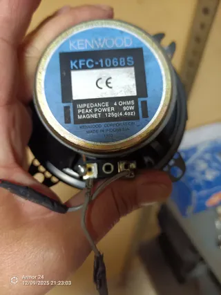 Altavoces para coche negros