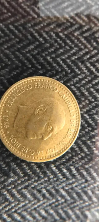 5 Monedas de Francisco Franco 1966