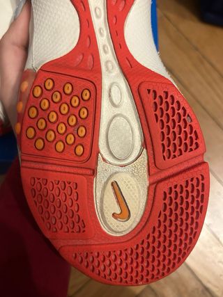 Zapatillas Nike Slip On Blancas y Naranja