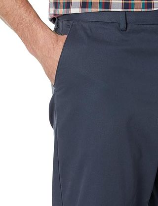 Pantalón Chino sin Pinzas Antiarruga Recto 40W 30L