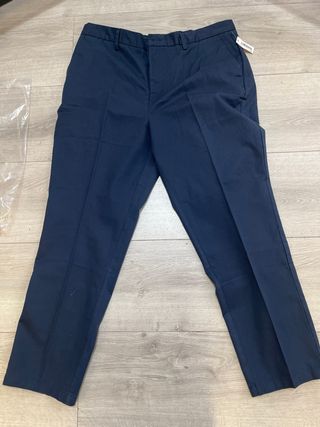 Pantalón Chino sin Pinzas Antiarruga Recto 40W 30L