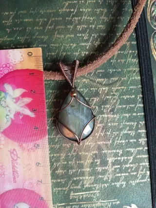 Collana artigianale con Labradorite