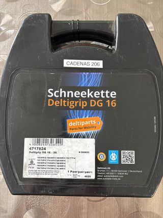 Cadenas de nieve Deltigrip DG 16.