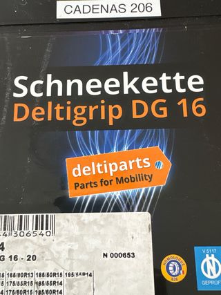 Cadenas de nieve Deltigrip DG 16.