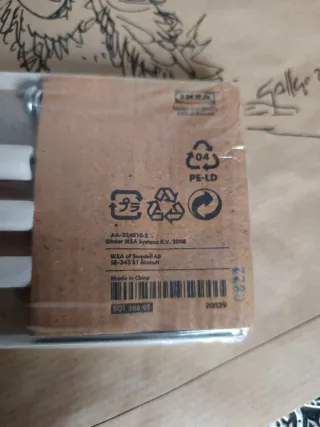 Adorno Ikea Kallt Blanco