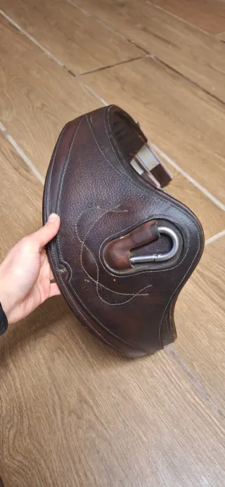 Lote 2 Cinchas Antarès Cuero Marrón