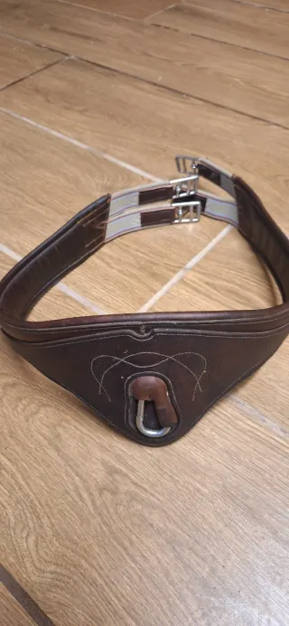 Lote 2 Cinchas Antarès Cuero Marrón