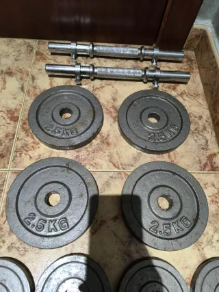 2 Mancuernas de Pesas Ajustables