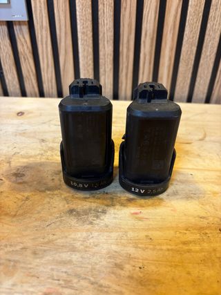 Baterías Bosch 10.8V y 12V