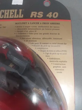 Carrete de pesca Mitchell RS 40