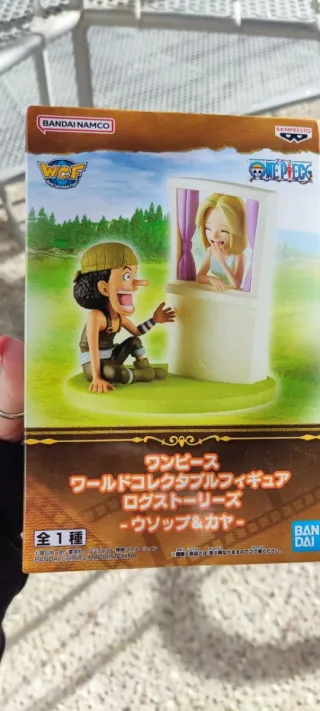 Figura One Piece WCF Log Stories Usopp y Kaya