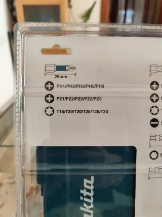 Puntas Makita Impact BLACK 35 pzs