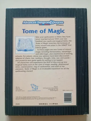AD&D Tome of Magic 2nd Edition