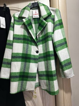 Completo donna LSDP giacca e pantaloni a quadri