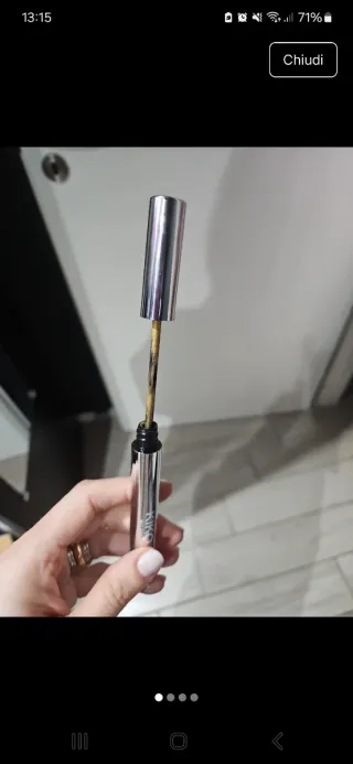 Mascara Kiko Milano Oro con scatolina, mai usato