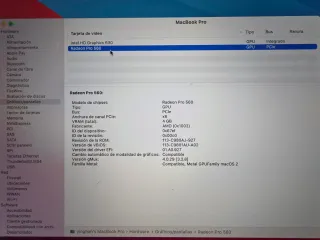 MacBook Pro 15” 2017 i7 / 16GB / 512GB