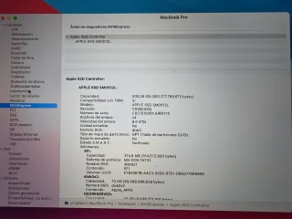 MacBook Pro 15” 2017 i7 / 16GB / 512GB