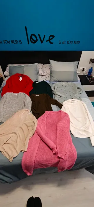 Lote 7 maglie taglia S