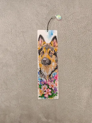 Segnalibro Diamond Painting fatto a mano