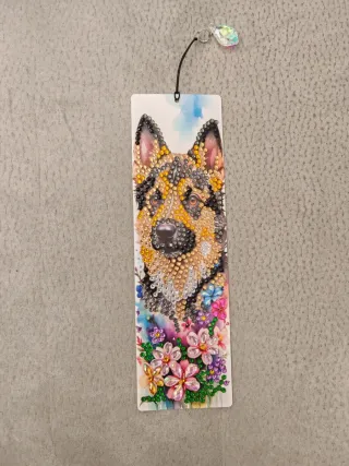 Segnalibro Diamond Painting fatto a mano