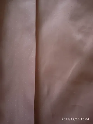 Abrigo paño y pelo rosa palo