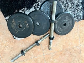 Pesas CARVIC 5kg con barra