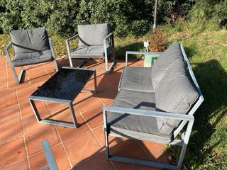 Conjunto Muebles Exterior Jardín Terraza