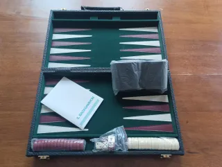Backgammon in elegante valigetta