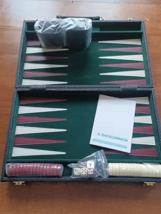 Backgammon in elegante valigetta