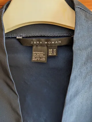 Vestido fiesta largo azul con chaqueta