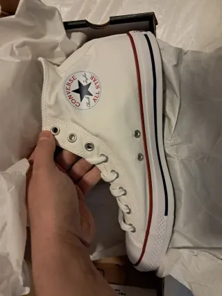 Converse All Star Blancas Hi Top